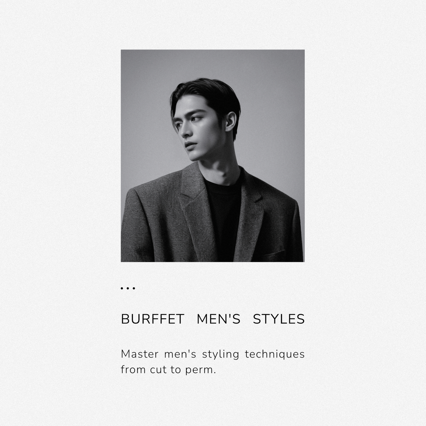 Burffet Men's Styles with my.o_soo